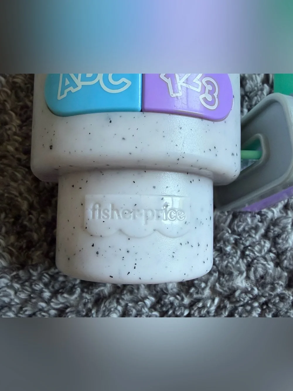 Fisher Price Laugh & Learn Coffee Mug - Kids Pretend Play Tumbler Lights Sounds